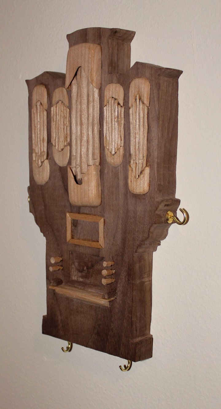 Pipe Organ Key Hanger