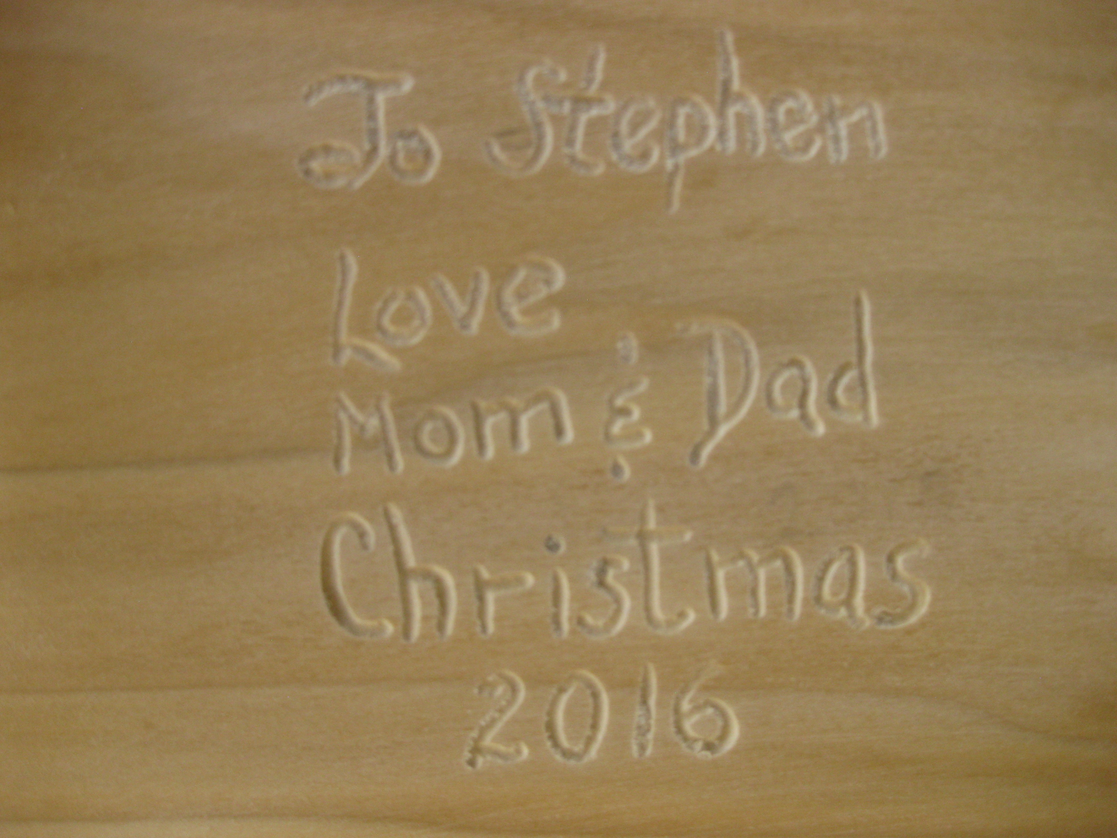 Engraving for Son