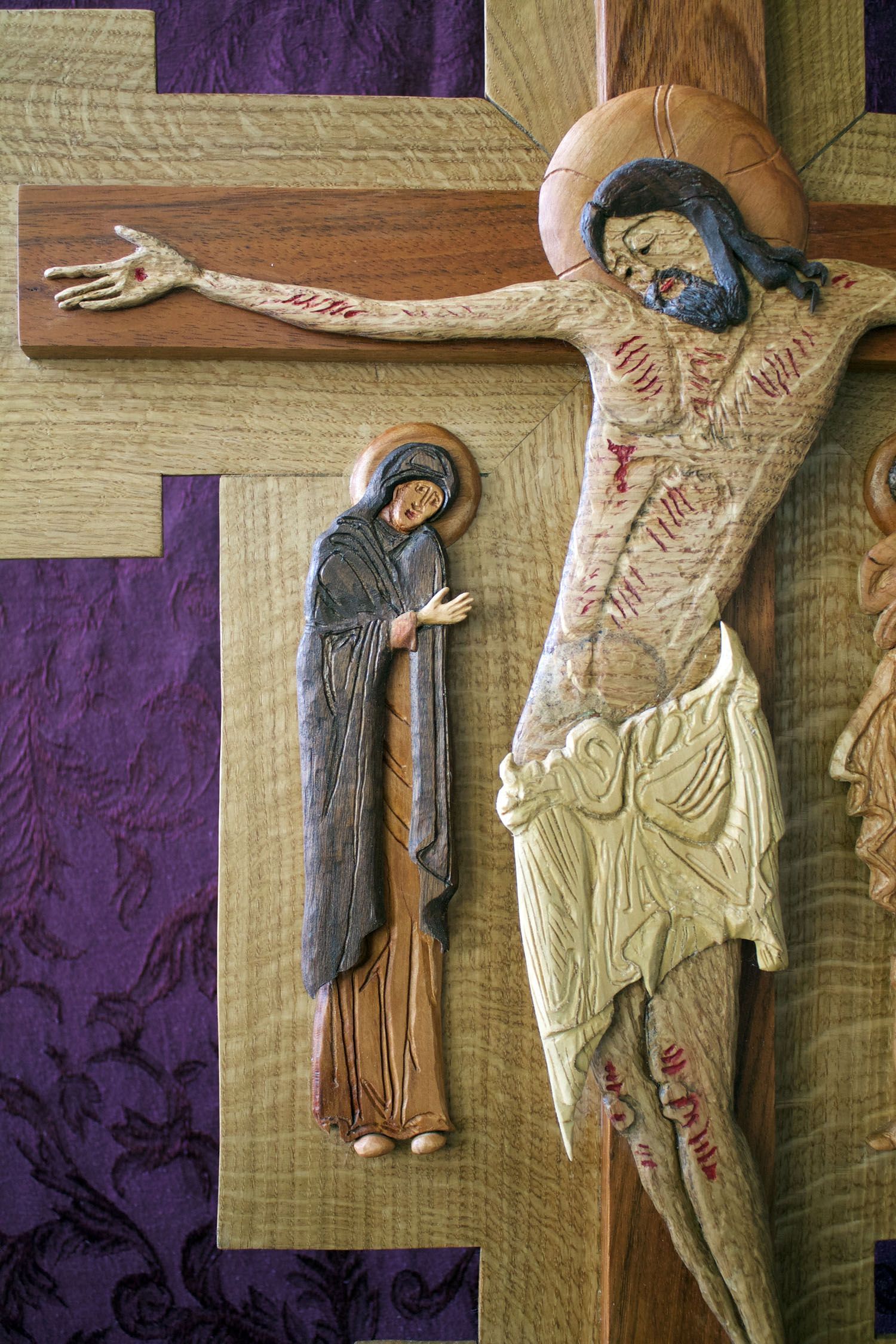 Finished Icon - Mary motioning to Jesus